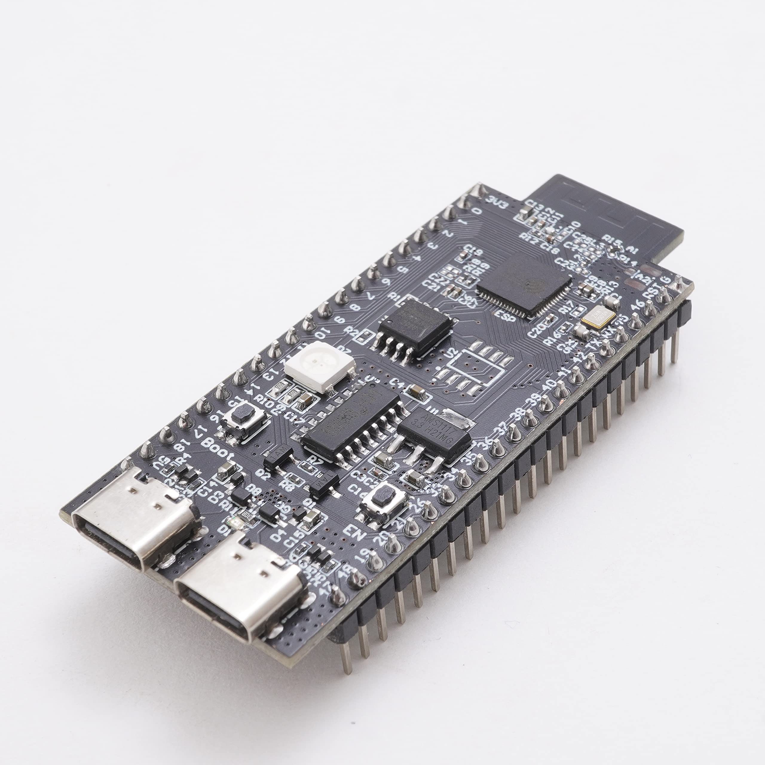 ESP32-S3 Dual USB Port Development Kit with Neo-Pixel LED by KCK